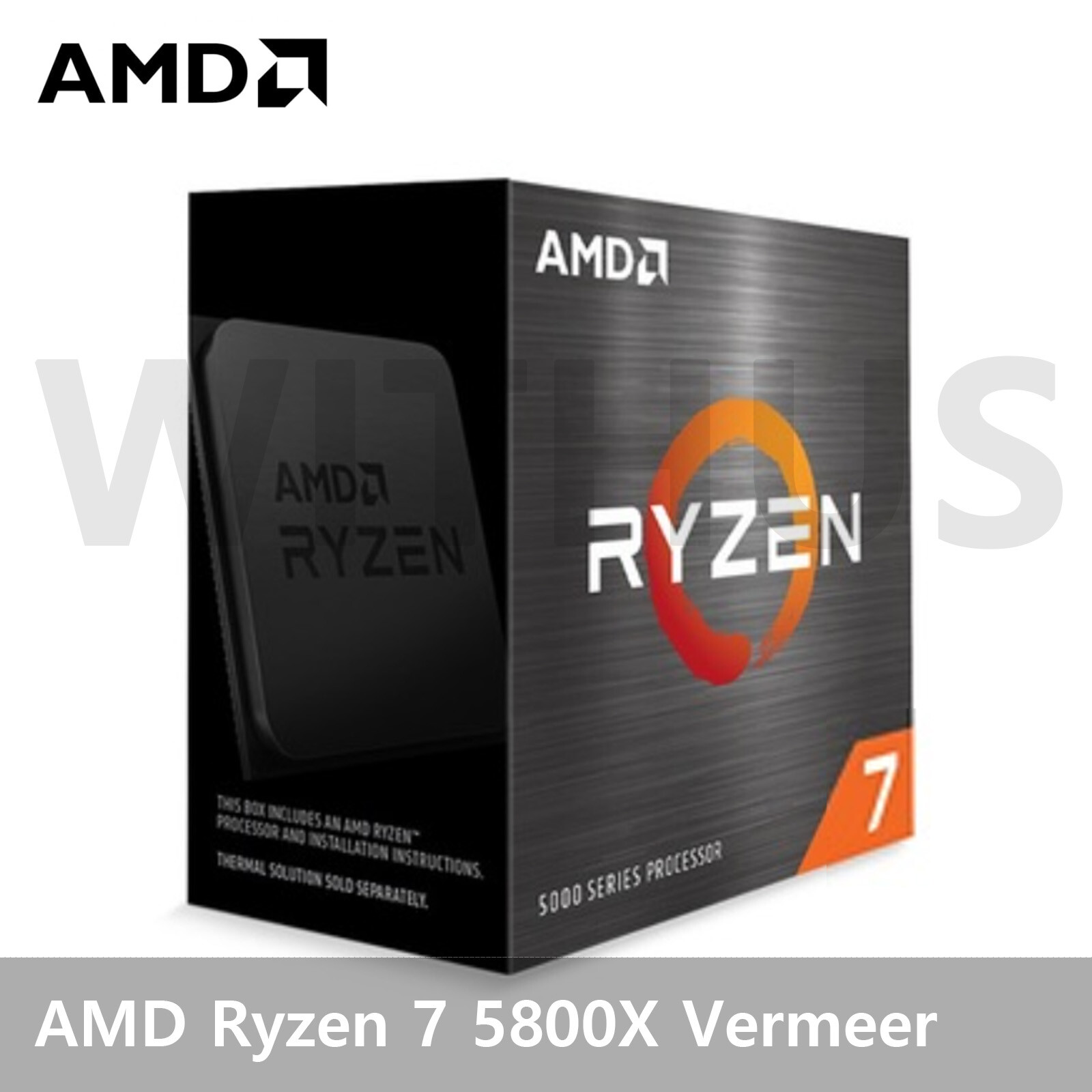 AMD Ryzen 7 5800X Vermeer Desktop Processor 8Core 16Thread 3.8GHz