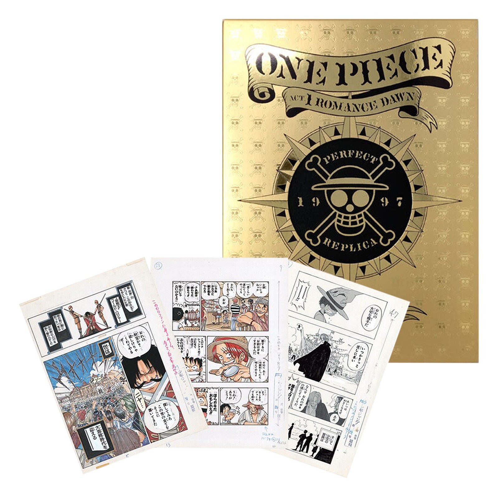 ONE PIECE Episode 1 ORIGINAL REPLICA Manuscript BOX ROMANCE DAWN