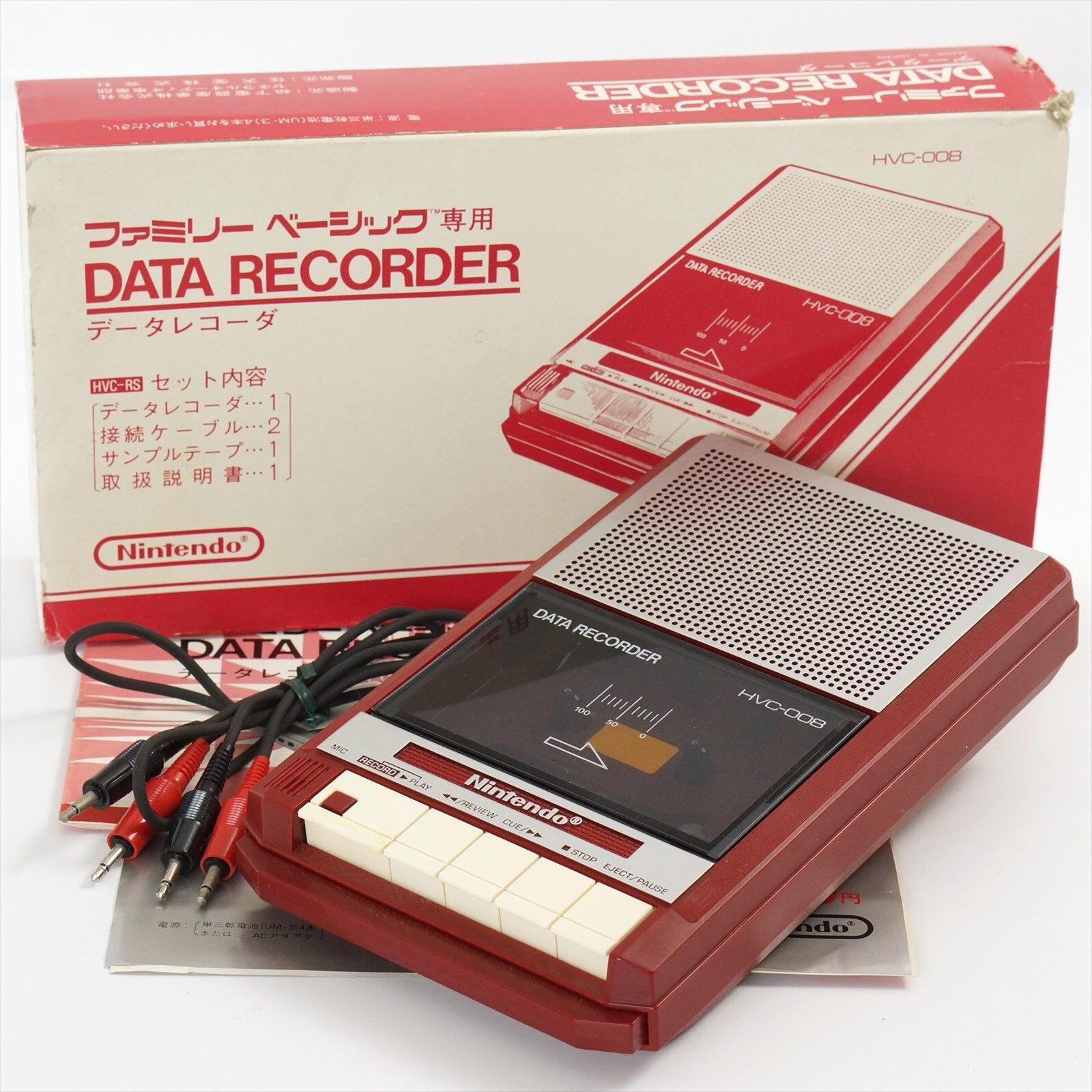 ファミリーベーシック データレコーダー HVC-008 任天堂 HVC-008