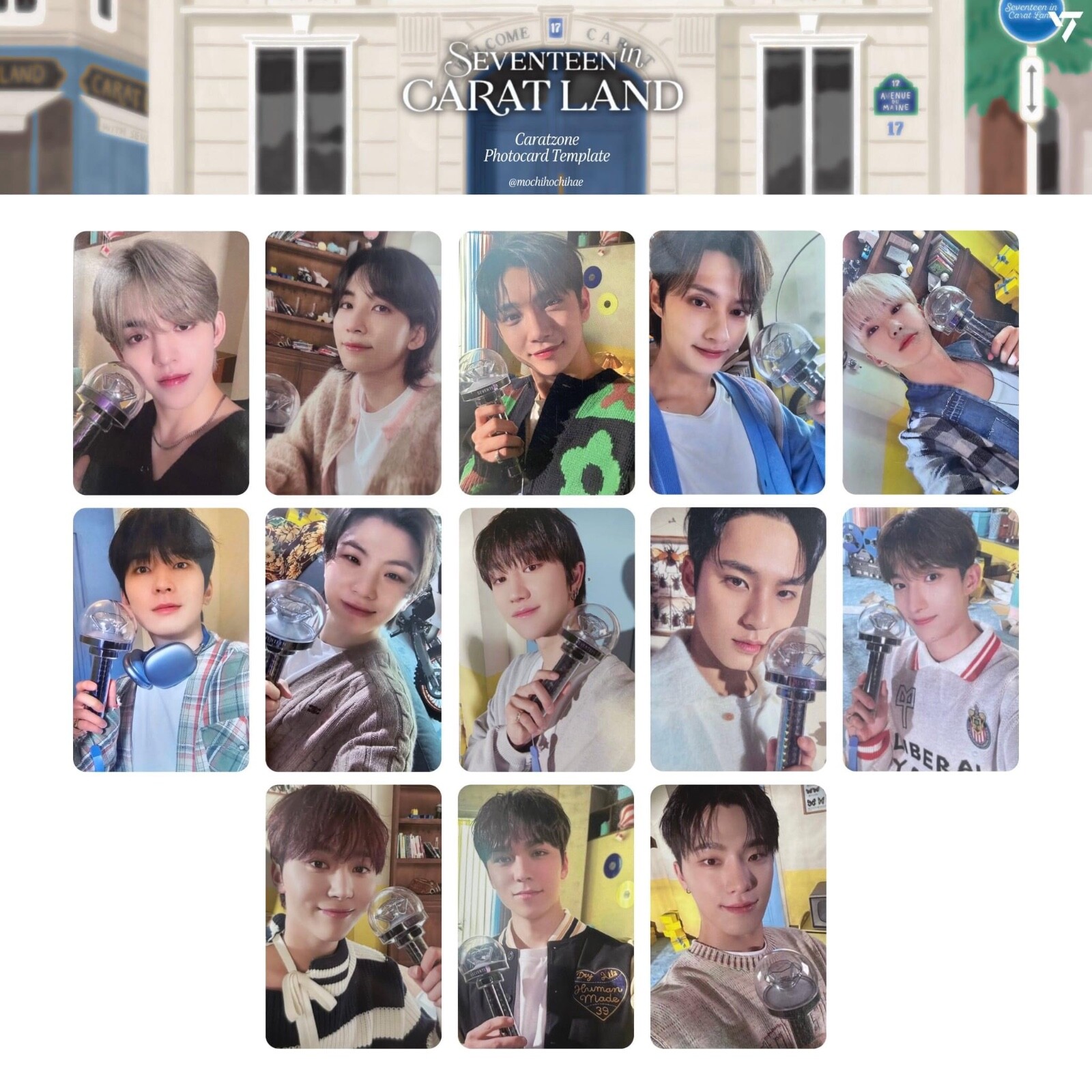 SEVENTEEN CARATLAND 2024 CARATZONE PHOTOCARD | eBay