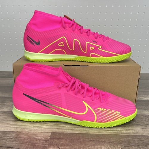 Nike Mercurial Superfly 9 Academy IC Indoor Court Pink Soccer Mens