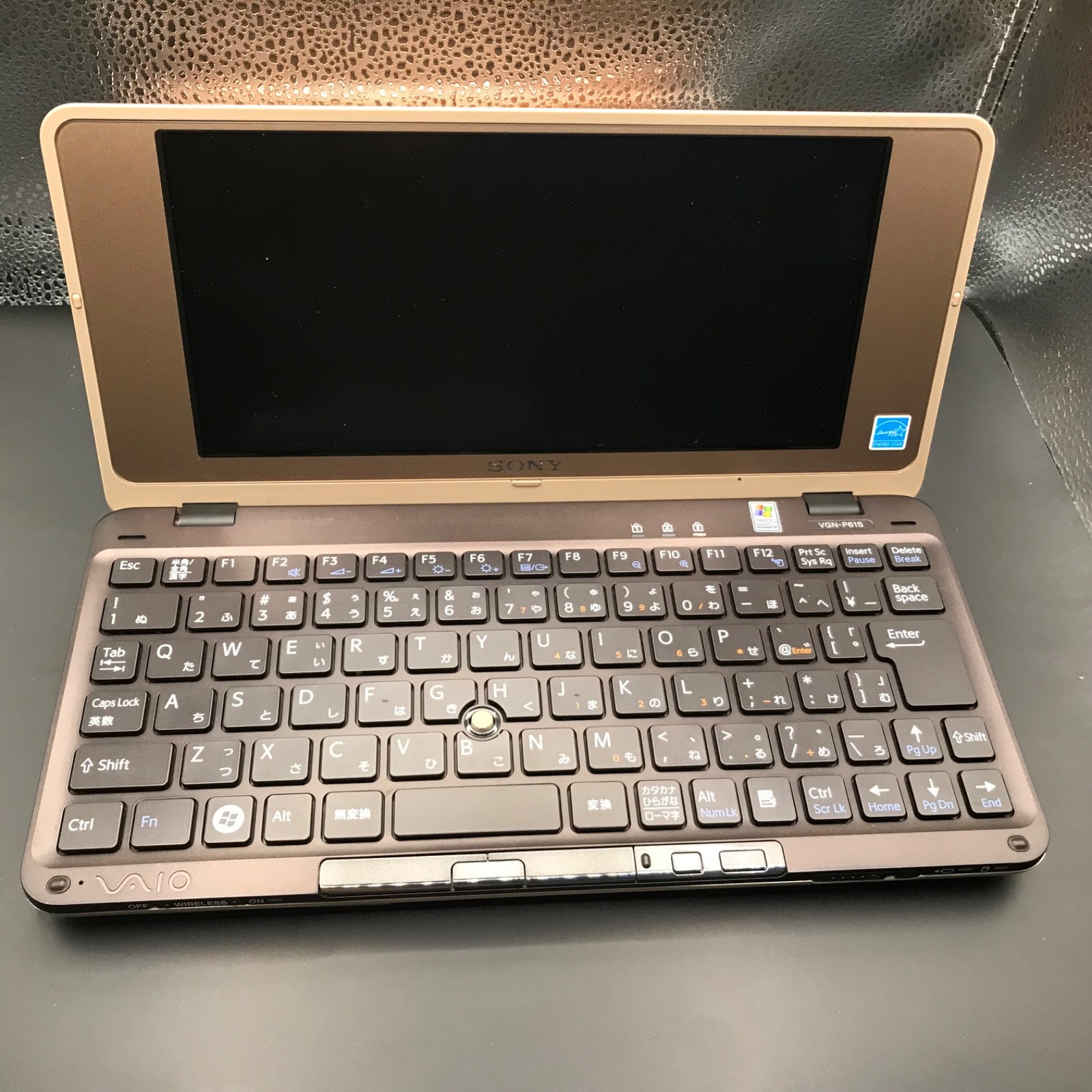 SONY VAIO VGN-P61S PCG-1Q1N Atom type P Pocket Style Portable Z520