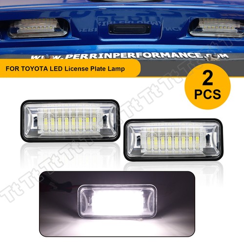 White LED License Plate Light Lamp For 2008-2021 Subaru Impreza