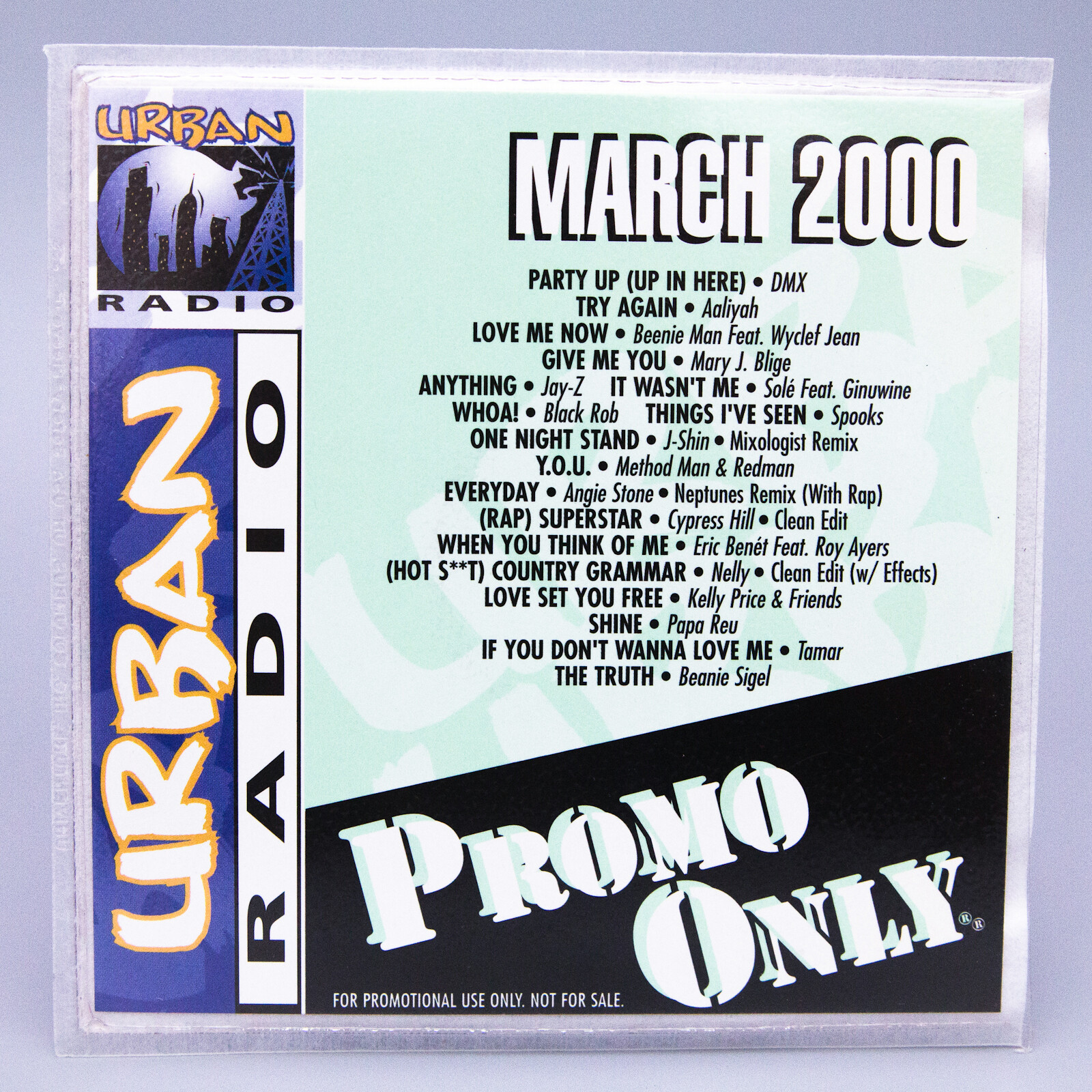 Promo Only URBAN RADIO CD | March 2000 | DMX Jay-Z Method Man