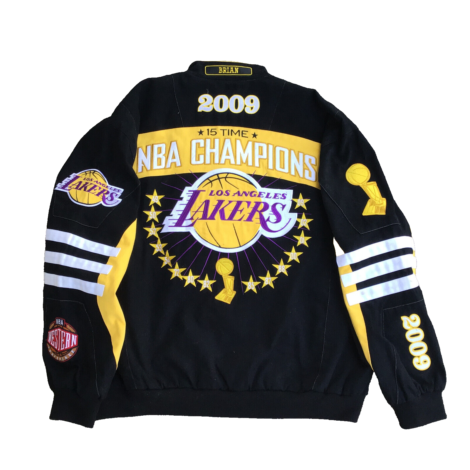 NBA Lakers バーシティジャケット(Jerome Tadashi様) NBA LOS ANGELES