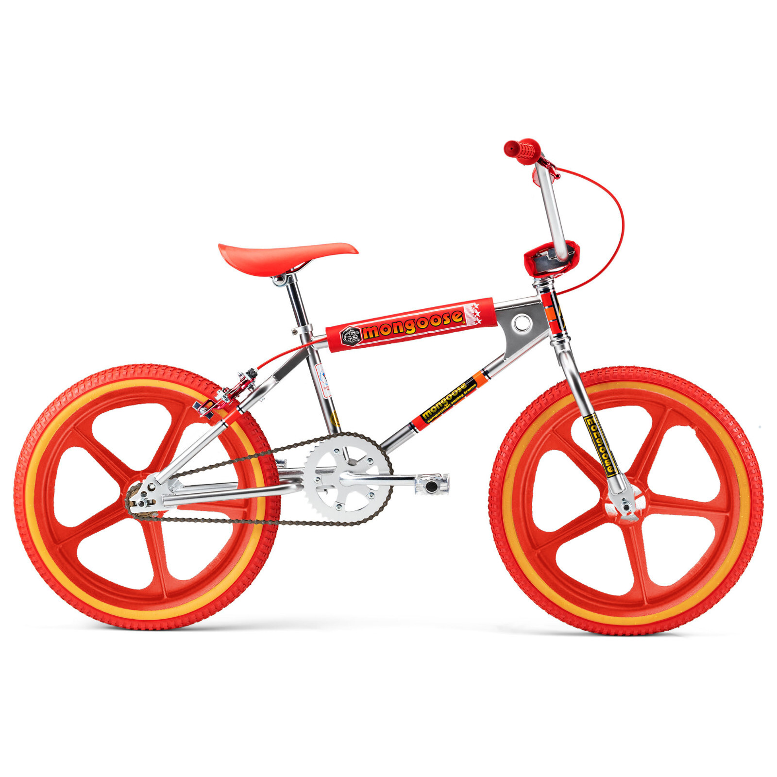 2022 Mongoose Classic California Special BMX Red – Red Tuff