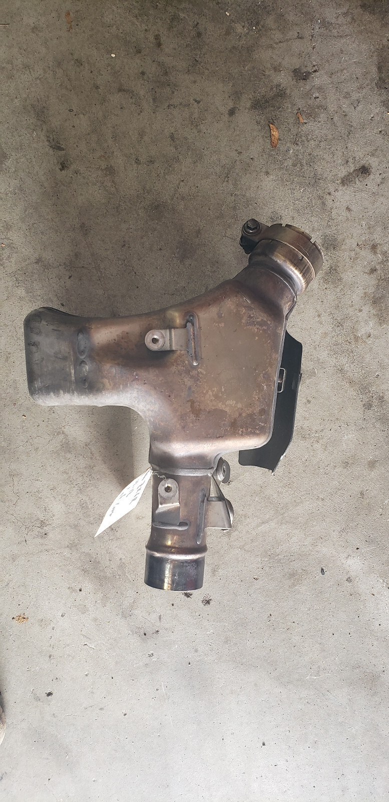 KAWASAKI NINJA ZX6R ZX600R OEM EXHAUST CATALYTIC CONVERTER 09-12