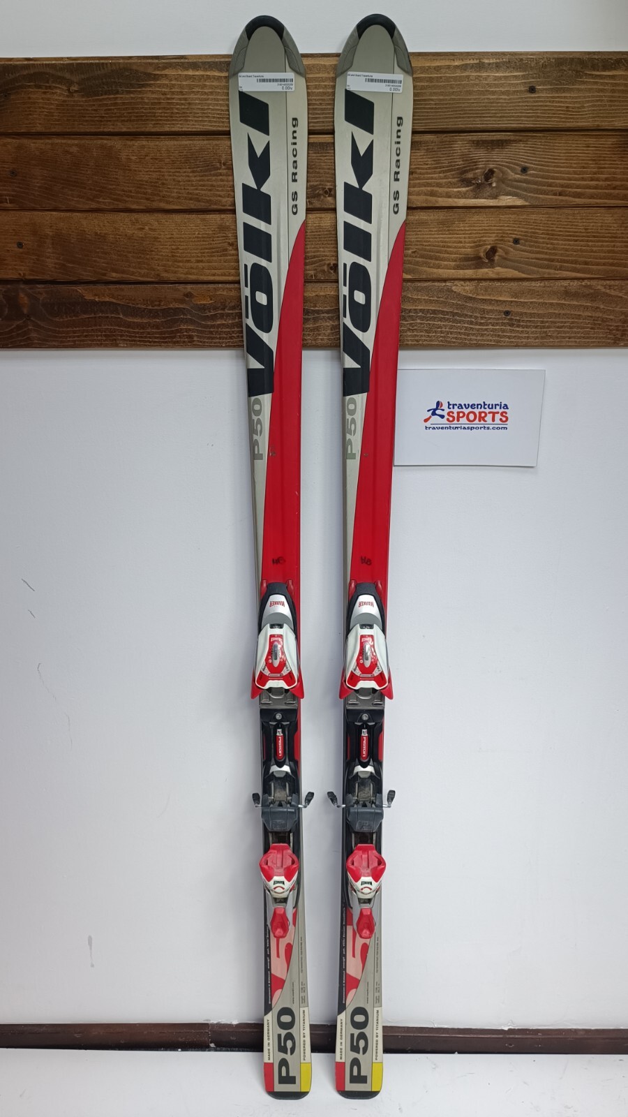 Volkl P50 GS Racing 173cm Ski + Marker 14 Bindings Winter Sport | eBay