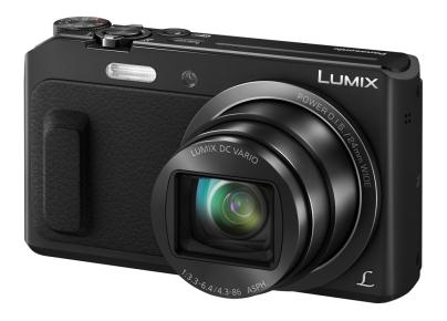 Panasonic LUMIX DMC-TZ57 16.0MP Digital Camera - Black for sale