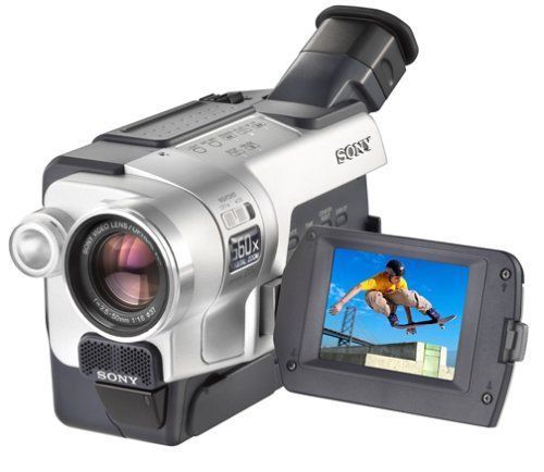 Sony NTSC 8mm HandyCam Analog Camcorder 2.5-in LCD - Video