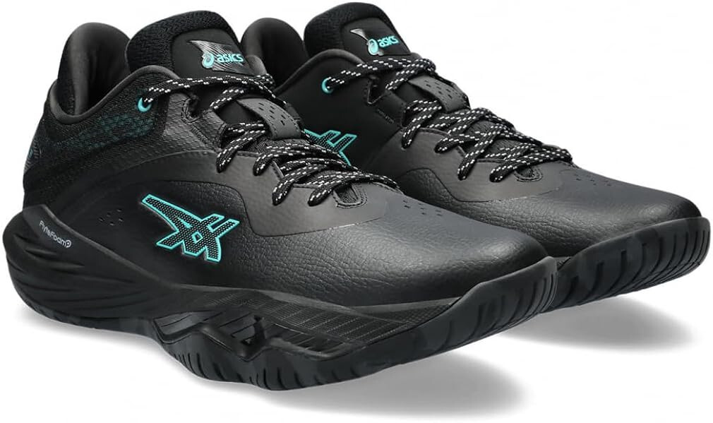 ASICS Basketball Shoes NOVA SURGE LOW Black Sea Glass 1061A043 US8