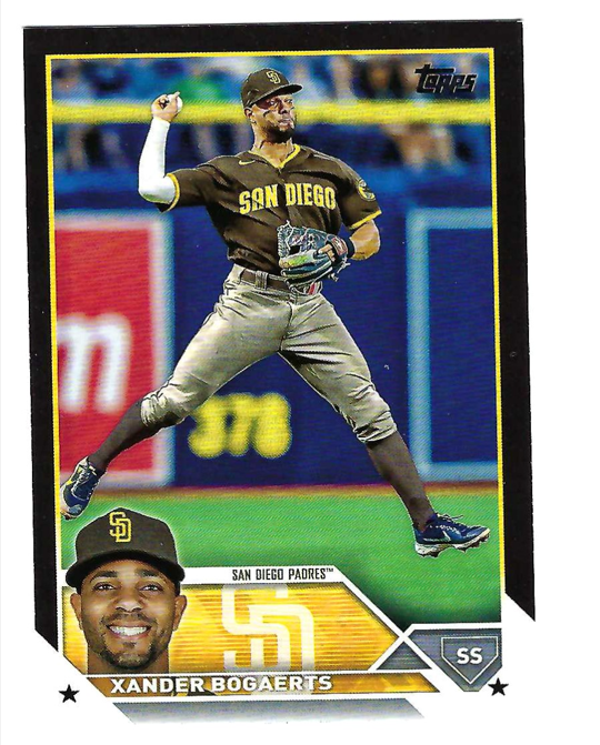 XANDER BOGAERTS 2023 TOPPS SERIES 2 BASEBALL BLACK PARALLEL /72 | eBay