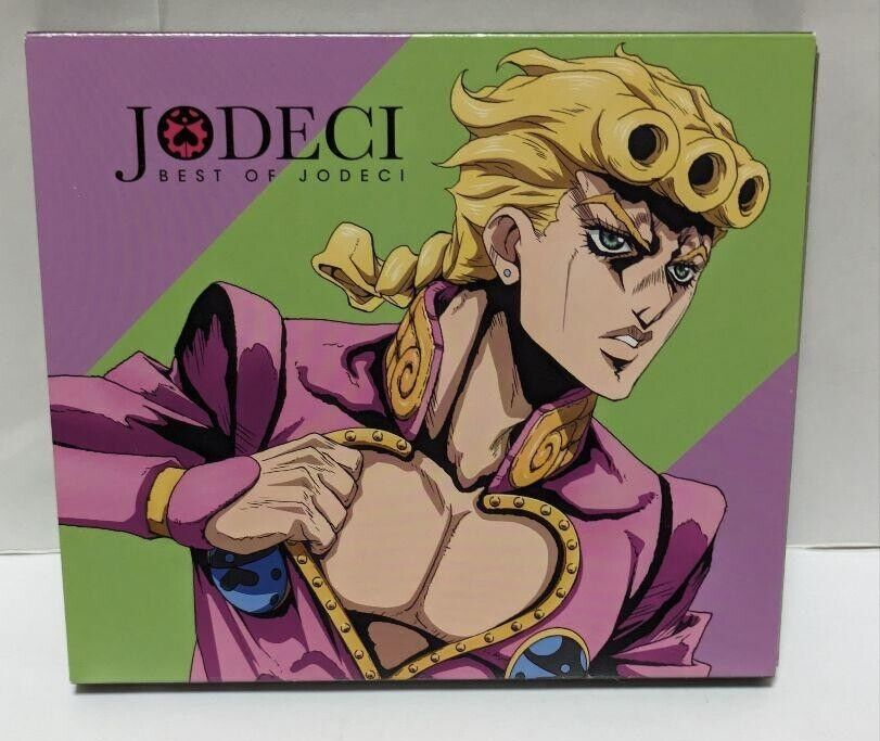 Best Of Jodeci JoJo's Bizarre Adventure Golden Wind CD Japan UICY