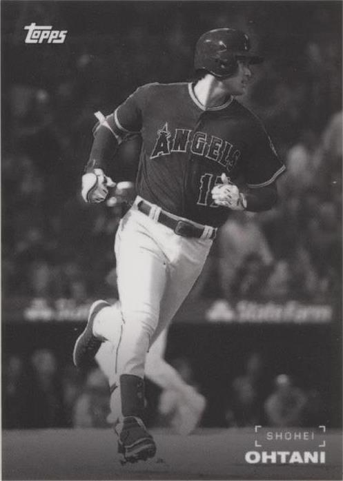 2020 Topps On Demand Black & White - Shohei Ohtani #6 for sale | eBay