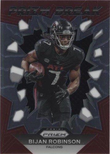 2023 PANINI PRIZM GREEN WAVE #305 BIJAN ROBINSON PSA 9 | eBay