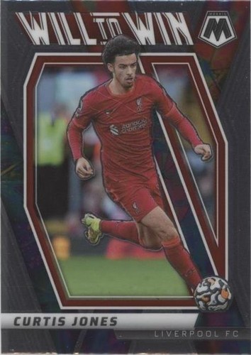 2021-22 Mosaic Premier League Will To Win Curtis Jones #18 | eBay