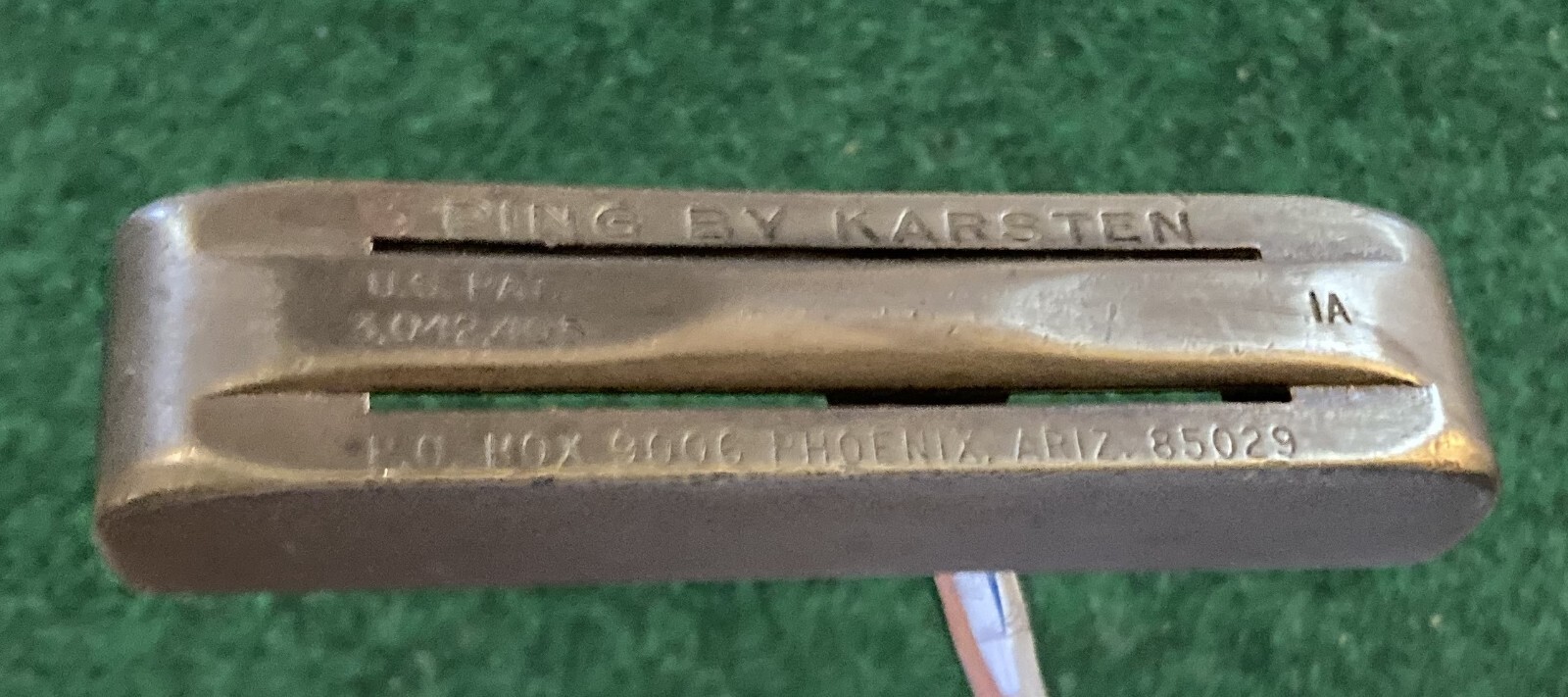 VINTAGE PING BY KARSTEN 1A PUTTER - U.S. PAT. 3.042.405 ,35.5