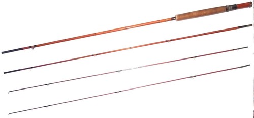 Rare Old Hardy Palakona Deluxe Bamboo 9' #5-6 3 pieces Bamboo Fly