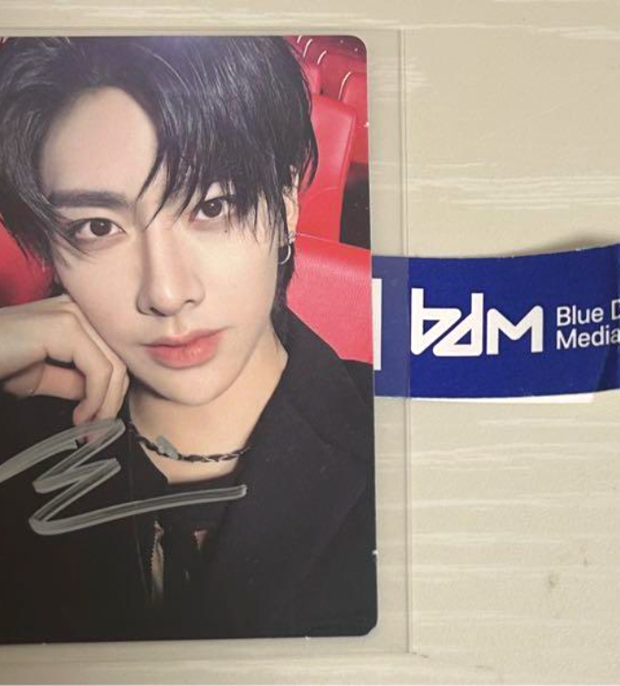 ZEROBASEONE ZB1 Ricky Autographed Signed Photocard CINEMA PARADISE