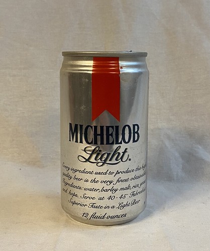 Vintage Michelob Light Aluminum 12oz Beer Can Anhueser Busch 1980s
