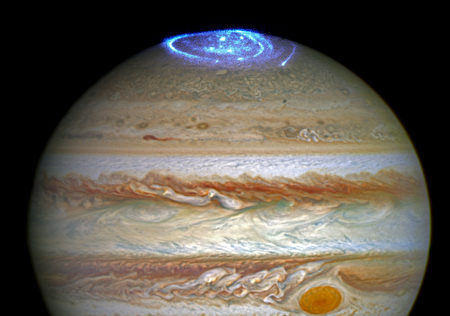 NASA首次探测到来自木星的高能X射线| 极光| 大紀元