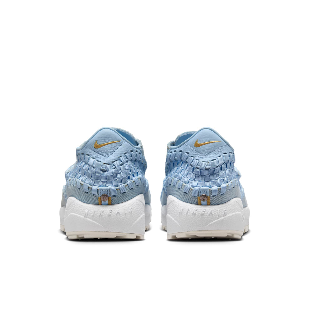 FV6103-400] Womens Nike AIR FOOTSCAPE WOVEN 'WASHED DENIM ICE BLUE