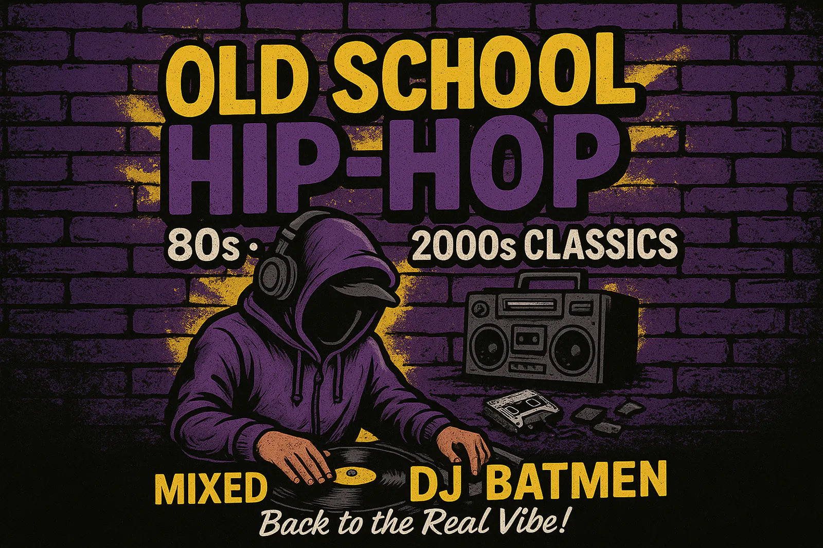 Old School Hip-Hop USA DJ Mix | 80s, 90s & 2000s Classics by DJ