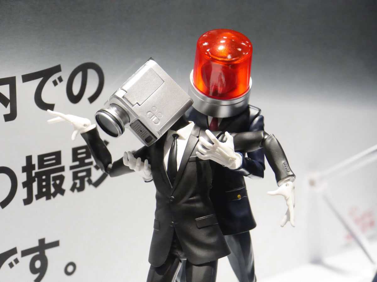 映画泥棒のカメラ男＆パトランプ男のフィギュア実物を撮影してきた