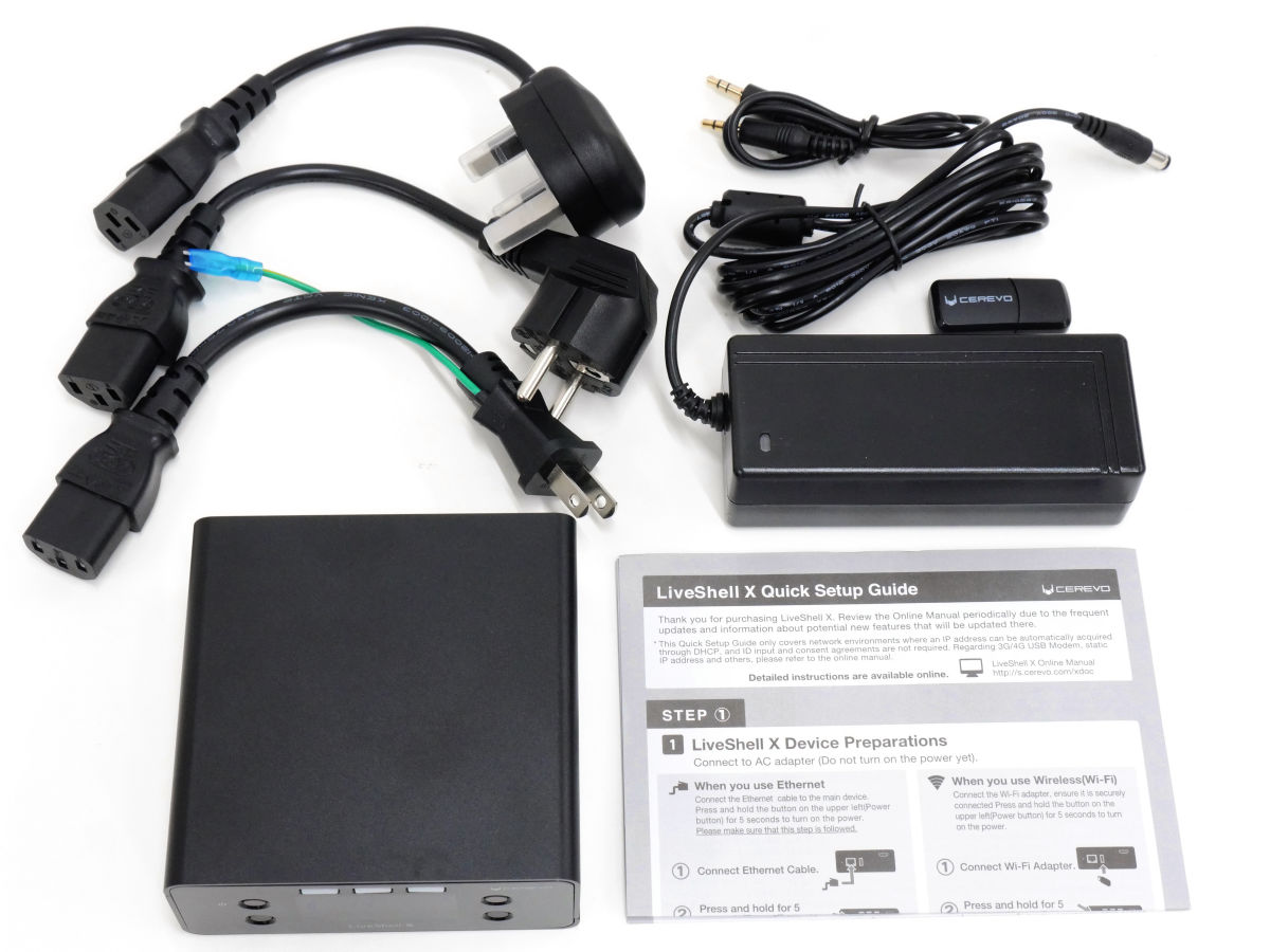 PCレスでフルHDライブ配信＆最大3サービスまでの同時ライブ配信が可能