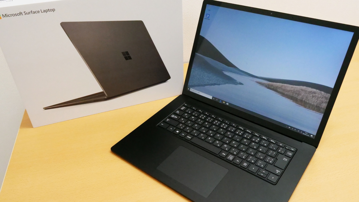 Surface Laptop 3 13.5インチ マットブラック 第 10 世代 Amazon.co.jp