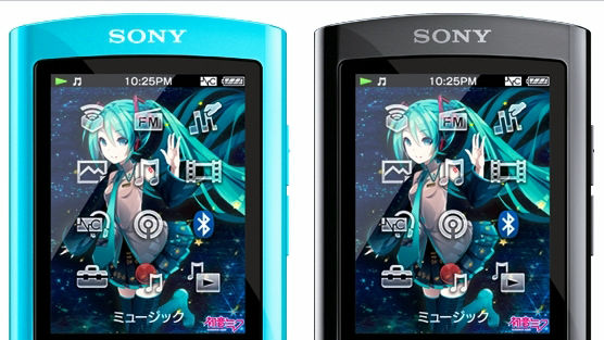 3939台限定で壁紙・背面が初音ミク仕様になったウォークマンが発売決定