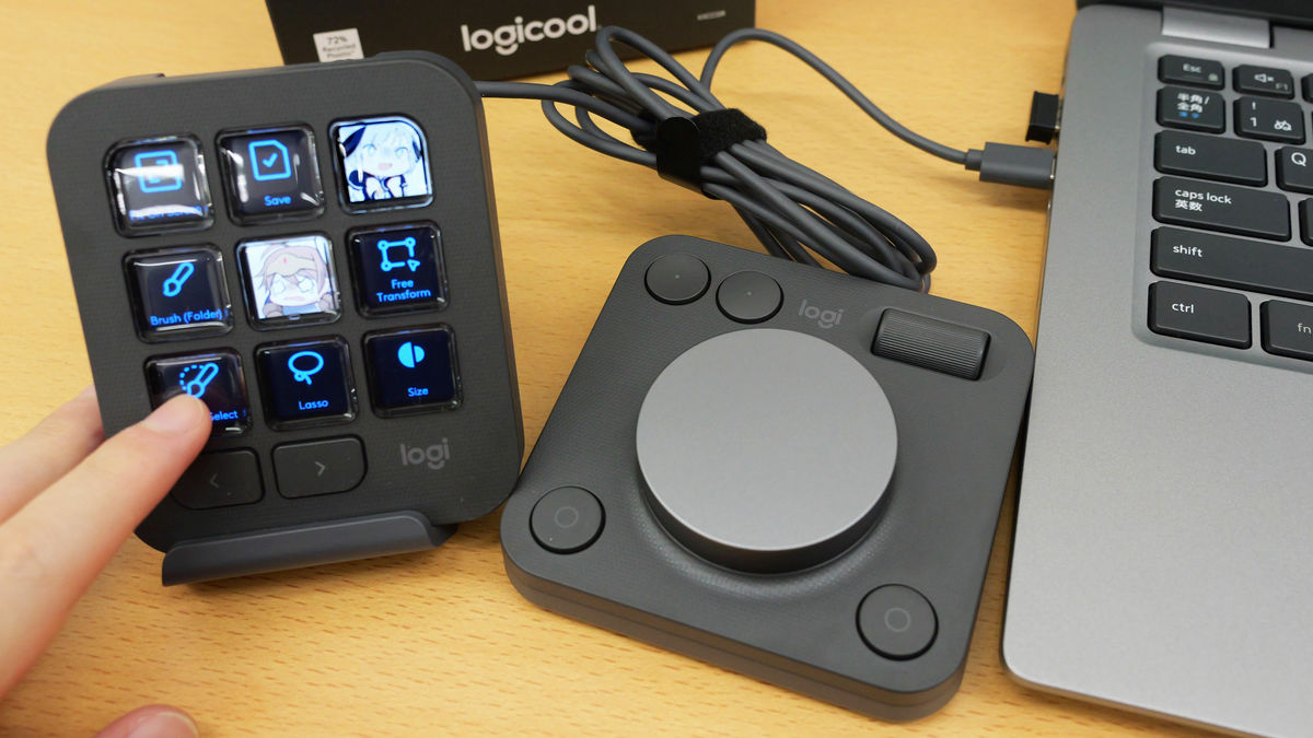 最大135ボタンをカスタマイズできてクリエイティブ活動を助ける