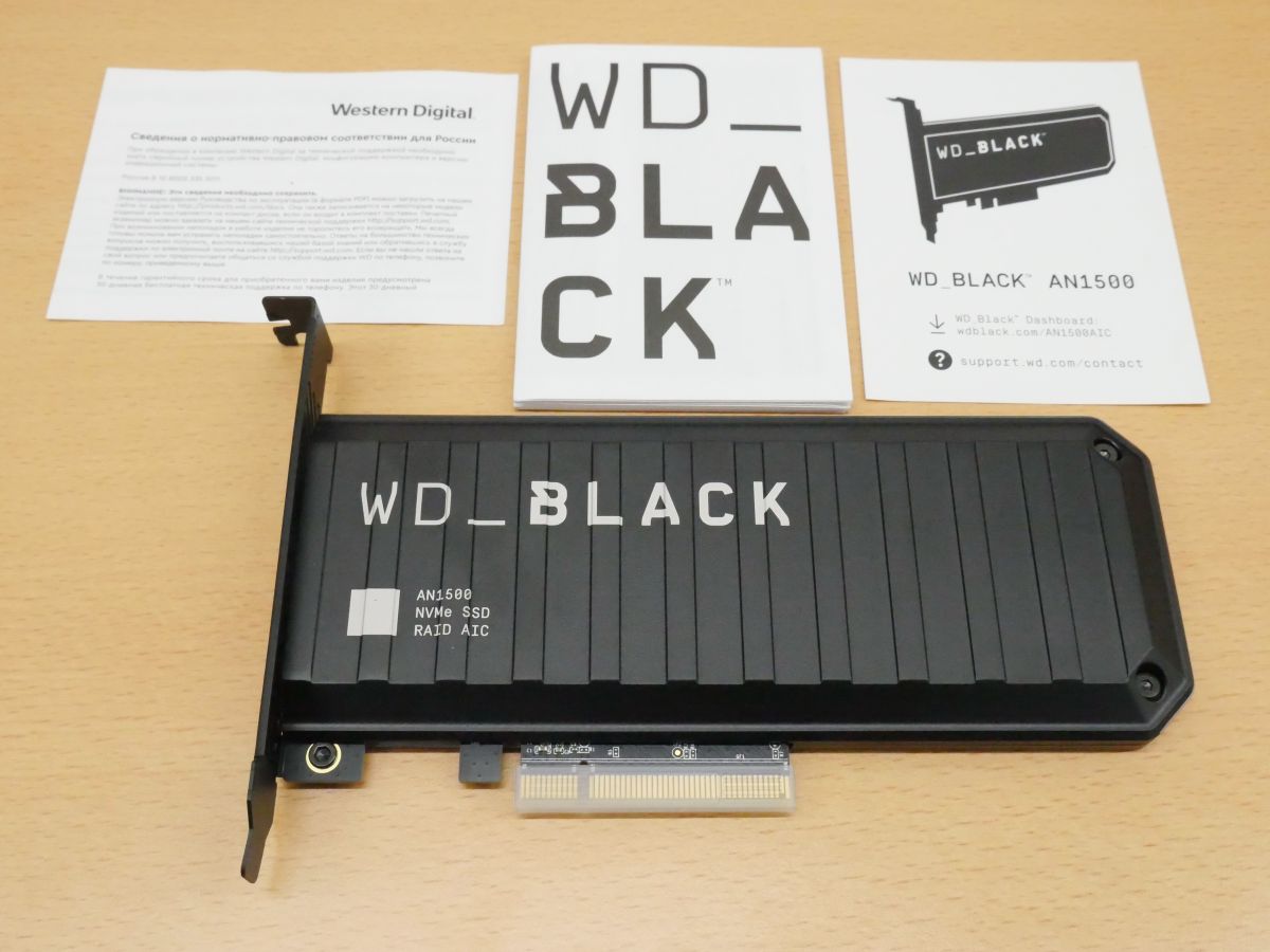 ゲームにもストレージにもぴったりな最大6500MB/秒のアドインカードSSD