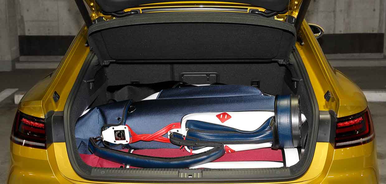 フォルクスワーゲンにキャディバッグが何個積めるか試した - BRUDER