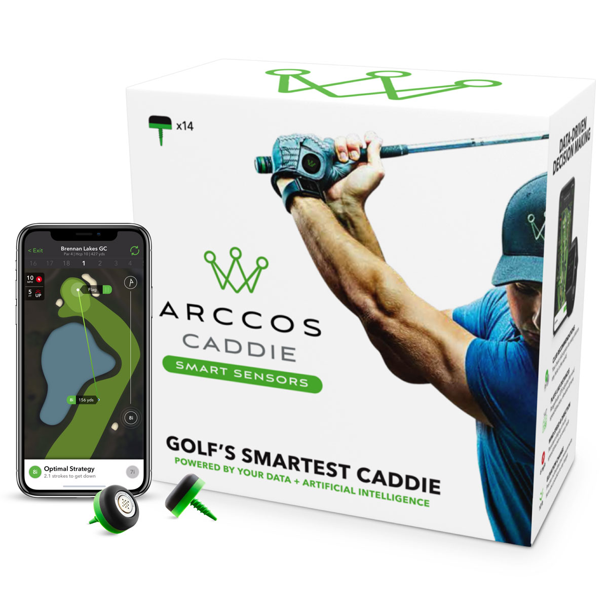 アーコス Arccos Caddieの試打レビュー 口コミ・評価 ギアスペック