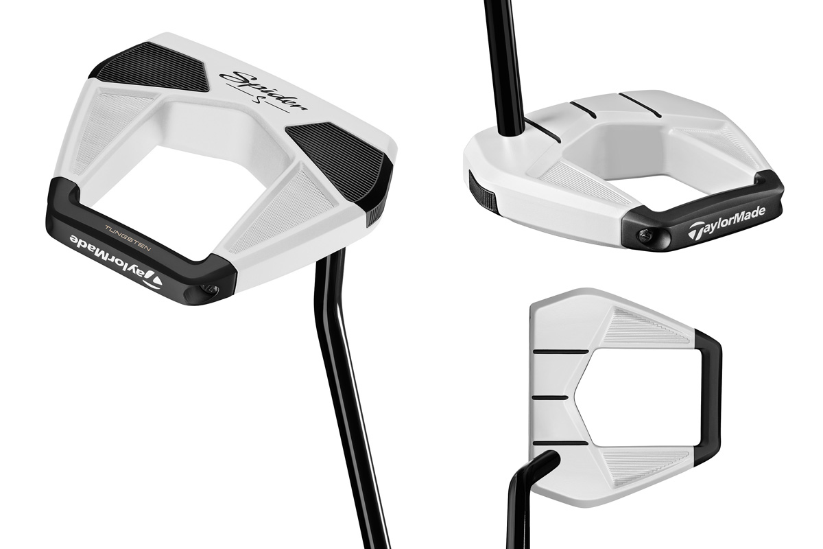 テーラーメイドの最新「スパイダー」パター 2月7日に発売｜GDO ゴルフ