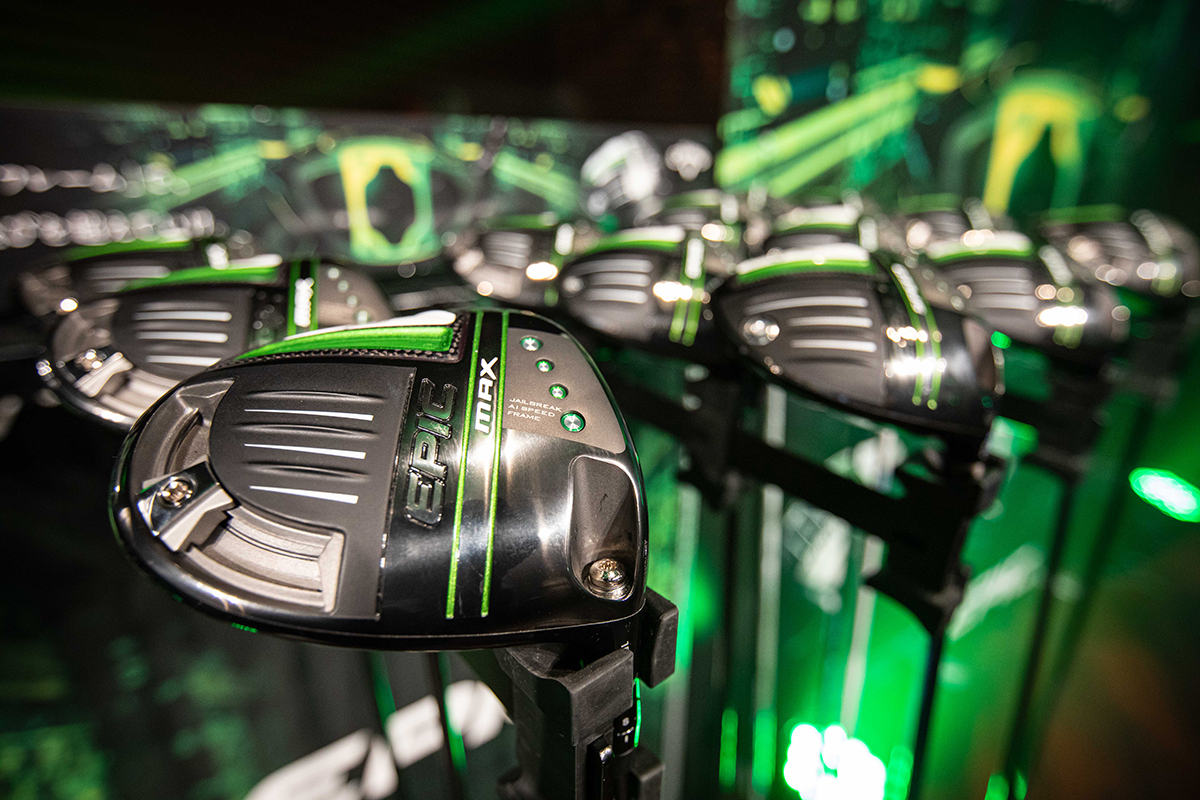 キャロウェイの新「エピック」が2月発売 AI設計の新技術「スピード