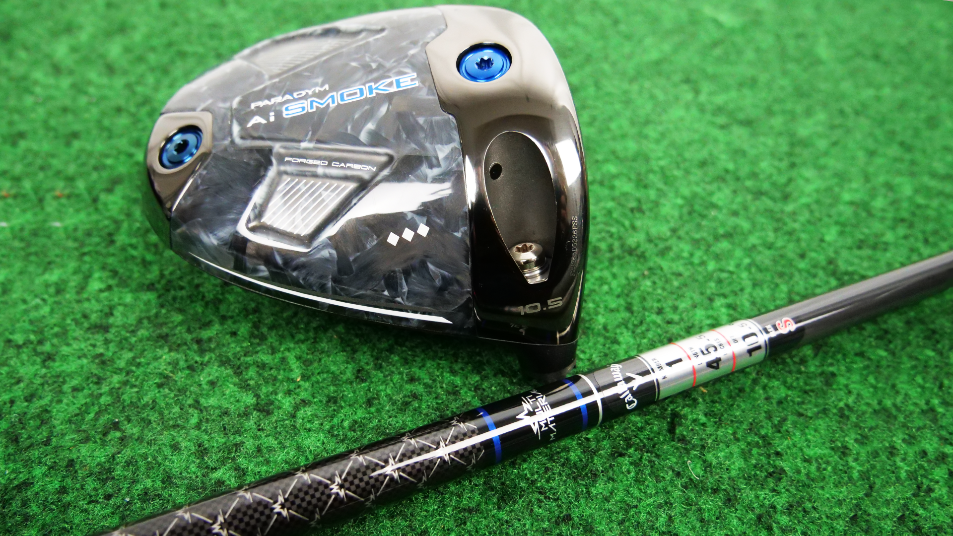 試打クラブはロフト10.5度、シャフトは純正「TENSEI 60 for Callaway