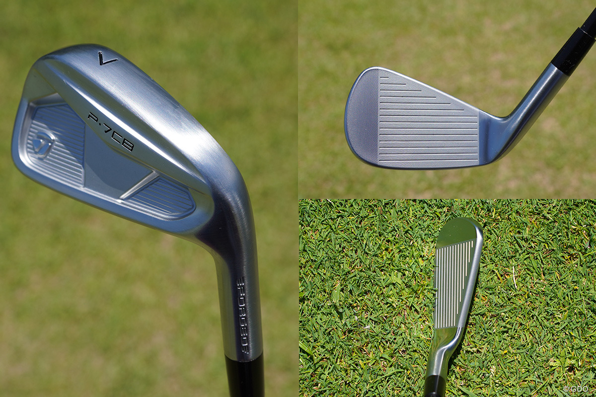 バックフェースに「P7CB」 テーラーメイド未発表アイアンをツアー現場