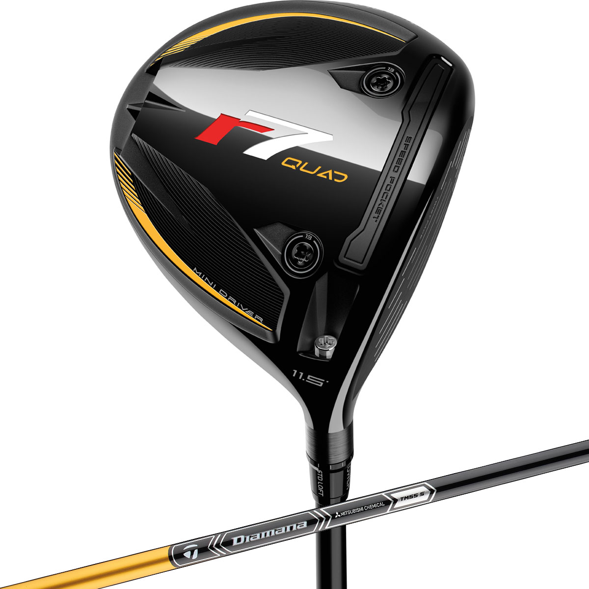 テーラーメイド r7 QUAD（アールセブンクワット）ミニドライバーの試打