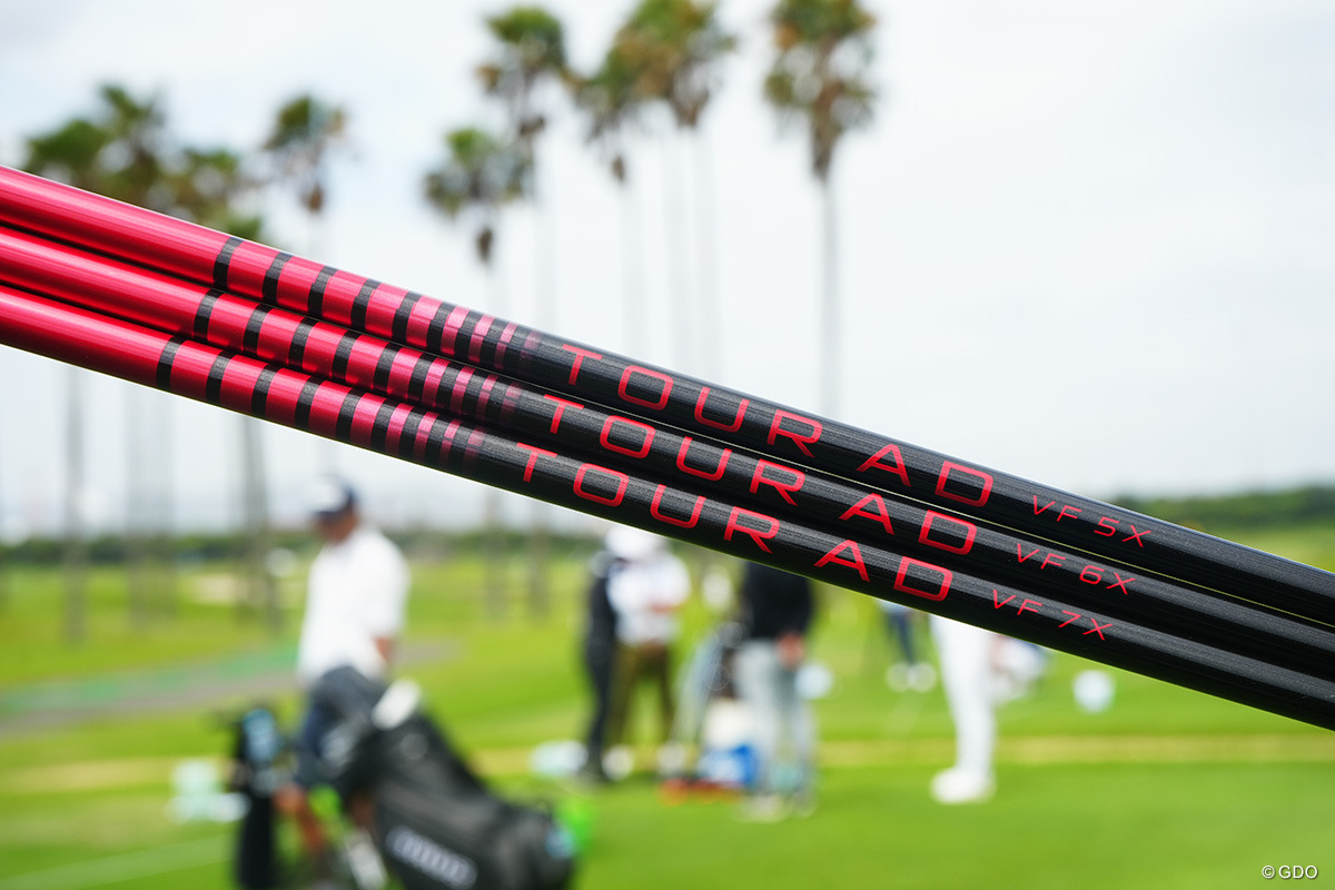 ツアーADの新しいシャフトを発見！ その名も「VF」 【国内男子ツアー