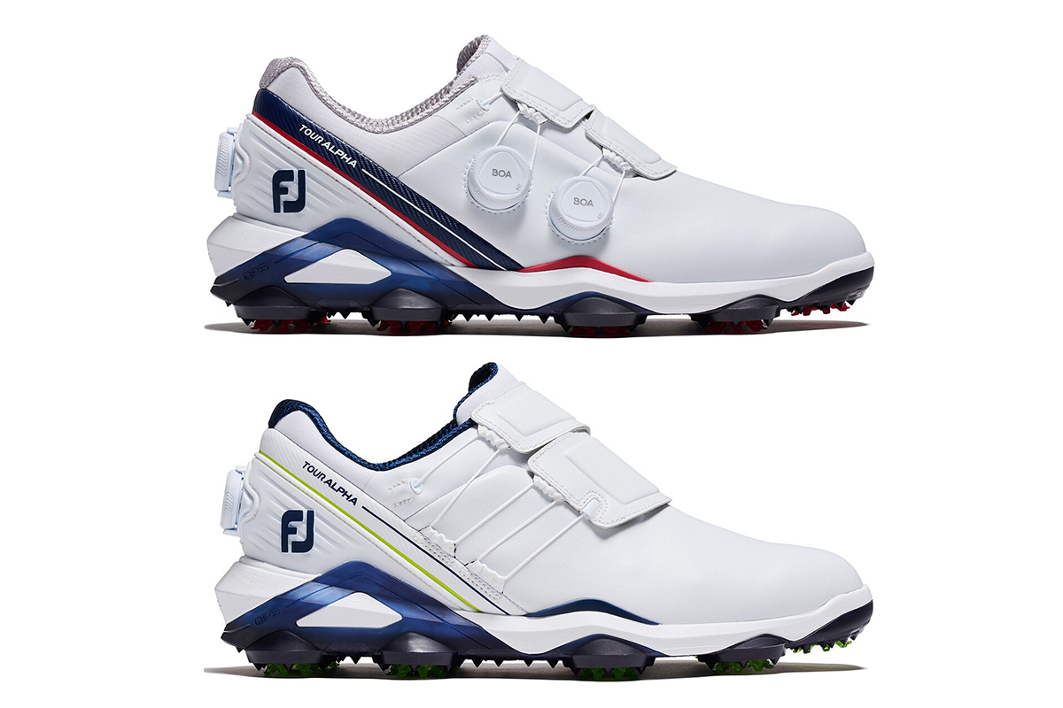 ダイヤル3つ搭載でフィット感向上 フットジョイ「ツアーアルファ