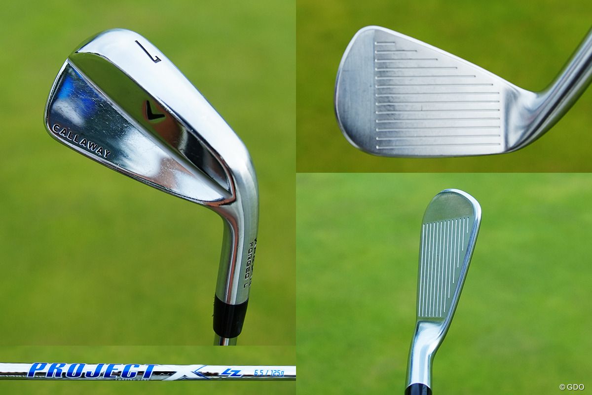 日本で連戦中アダム・スコットの14本 見慣れぬキャロウェイの新