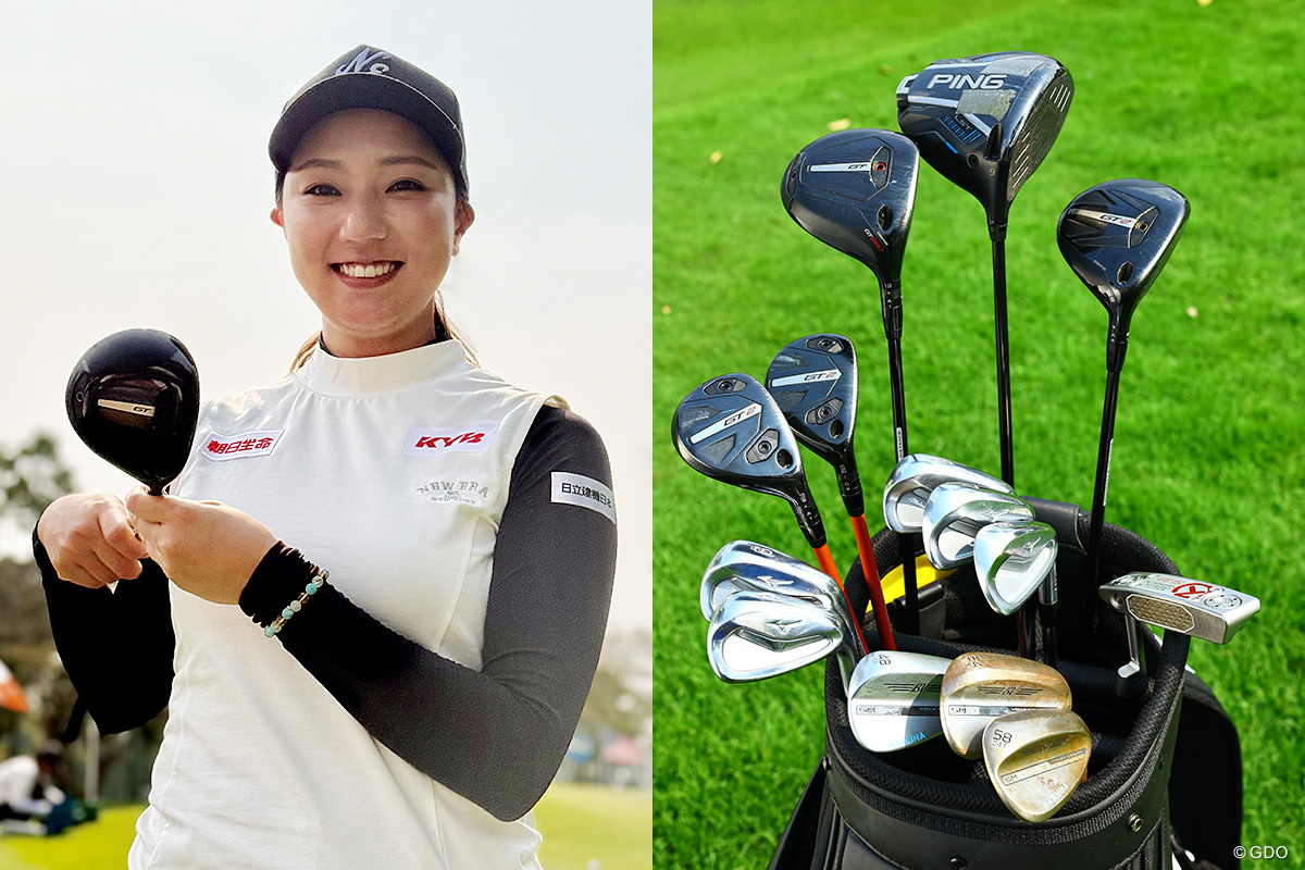 宮田成華は“ミニドラ女子” 3W代わりで「ティアップすれば235yd