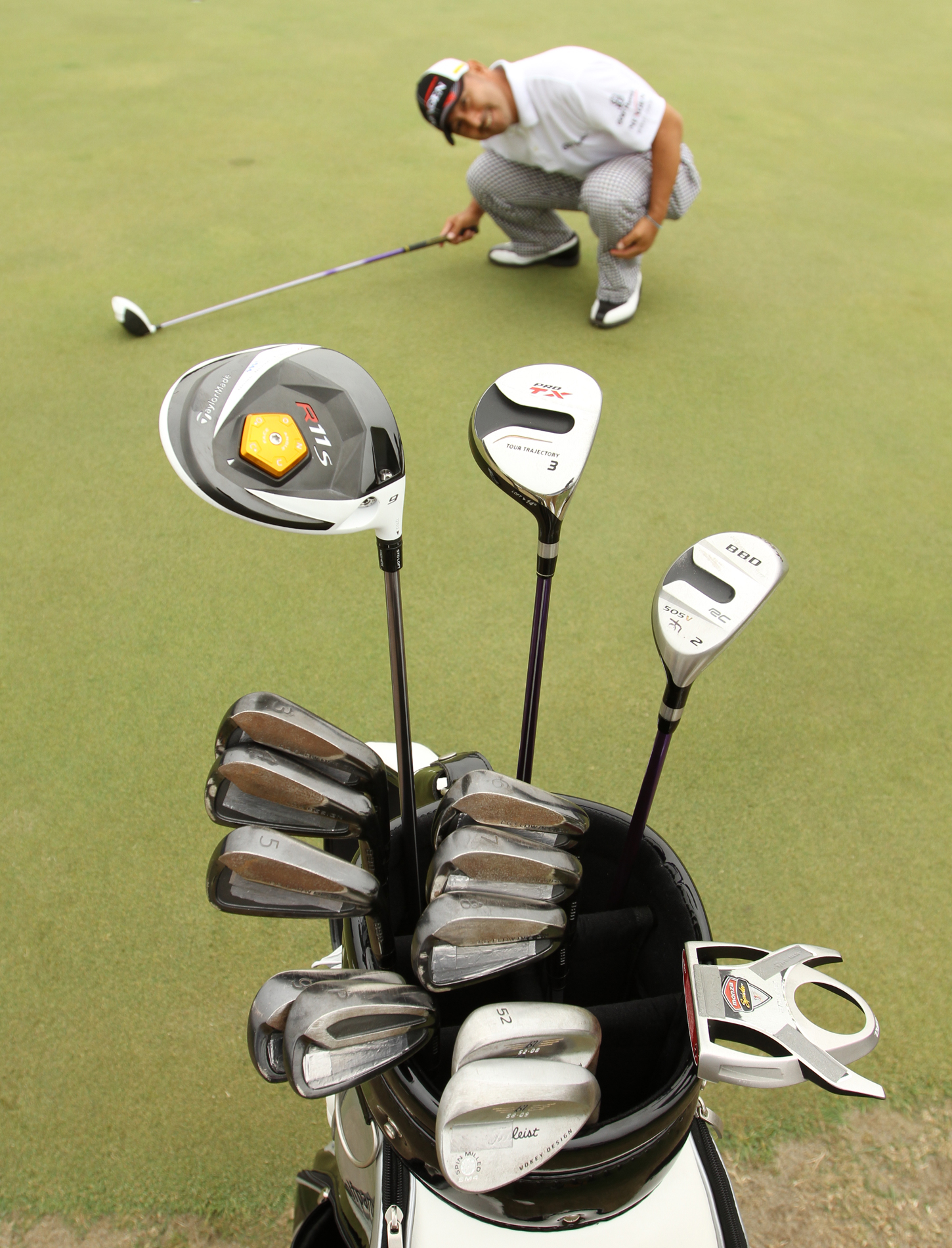 すし石垣 クラブセッティング 2012年 日本プロゴルフ選手権大会 日清