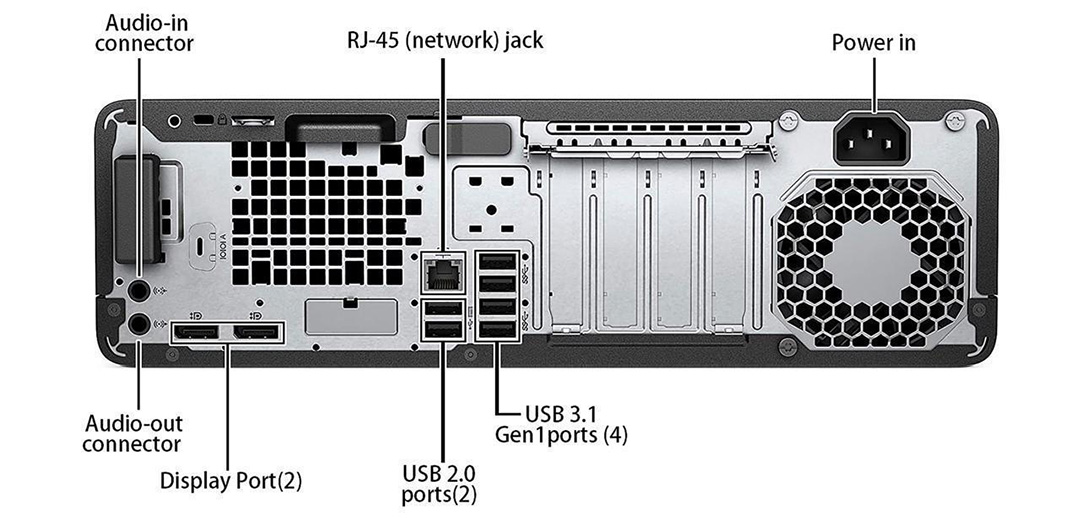 Refurbished: HP EliteDesk 800 G4 SFF Desktop - 8th Gen Intel Hexa