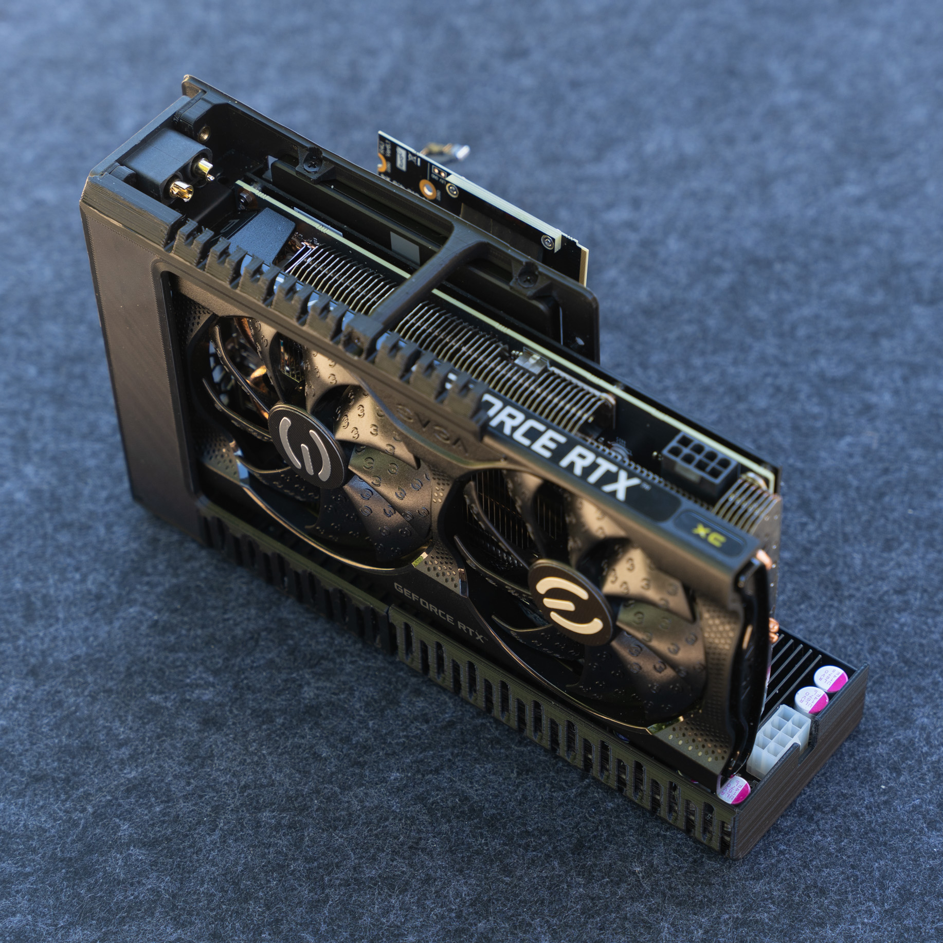 2021 ASRock DeskMini x300 [R5K,8C,G] + RTX 3060 Ti @ 32Gbps-M.2×4