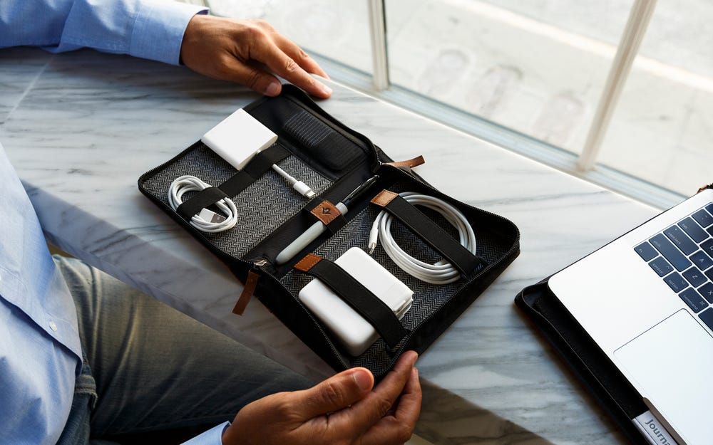 Best Travel Case for Apple Chargers, Wires, and Dongles - Business