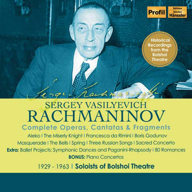 Rachmaninoff: Complete Operas, Cantatas & Fragments - Compilation