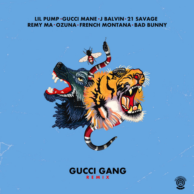 Gucci Gang (English Remix) (feat. Gucci Mane, 21 Savage & French
